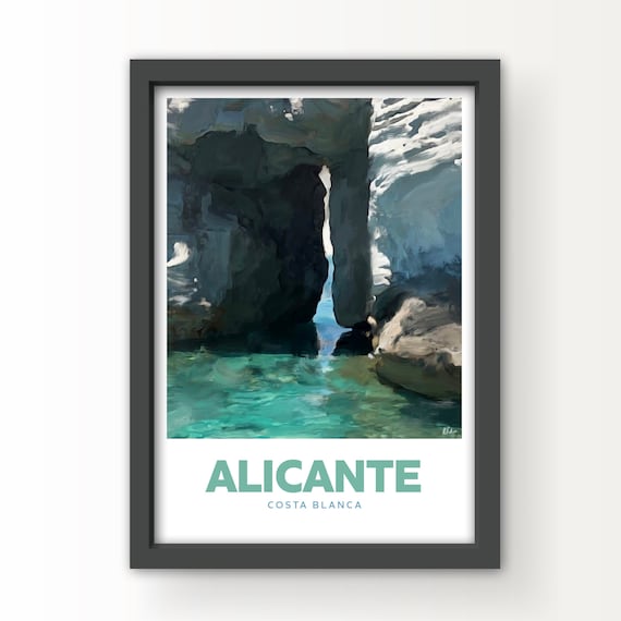 Alicante Costa Blanca Art Print