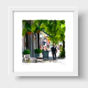 Tranquil Vale, Blackheath London Stampa artistica e biglietto di auguri