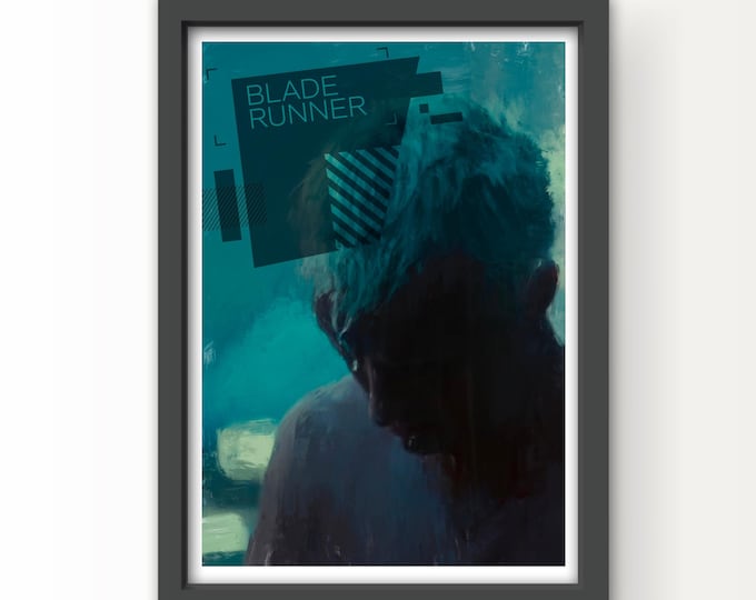 Blade Runner Art Print and Greetings Card