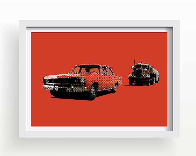 Duel Art Print