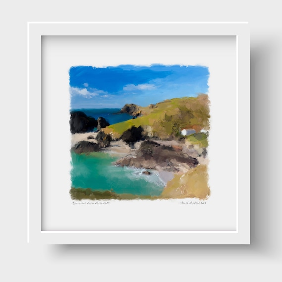 Kynance Cove, Lizard peninsula, Cornwall Art Print & Greetings Card