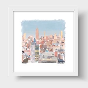 Manhattan No.3, New York Impression d'art et carte de vœux