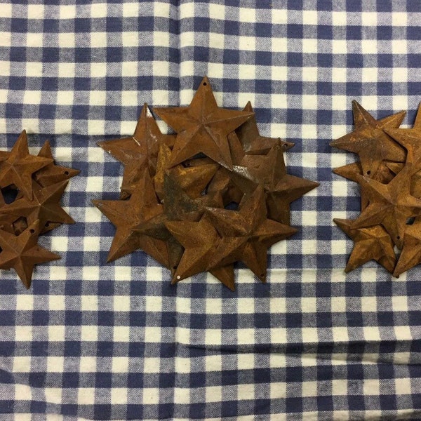 Rustic Metal Stars Etsy Rustic metal stars etsy