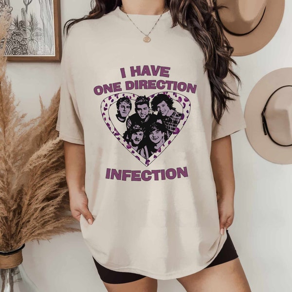 I have 1D Infection One Direction Png, One Direction Png, Vintage One Direction tour Png, Gift for Fans