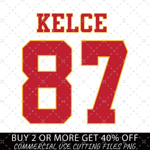 Kelce Jersey png, pdf, svg files for cricut, vinyl cut file, for shirts and mugs, iron on School Sports, Sports Instant download
