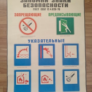 CARTEL ORIGINAL DE SEGURIDAD estilo garaje, señales retro, señales de tráfico, tráfico