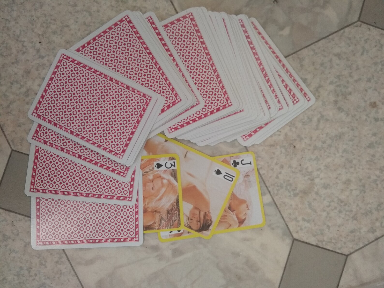 Deck of 54 cards pinup playing cards Adult vintage playing Etsy