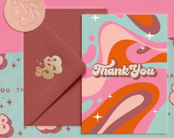 Premade Branding Kit - Retro Feminine Fashion Beauty Boutique Logo and Brand kit