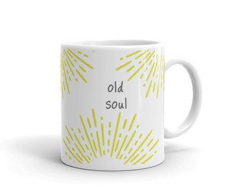 old soul sun ray Mug