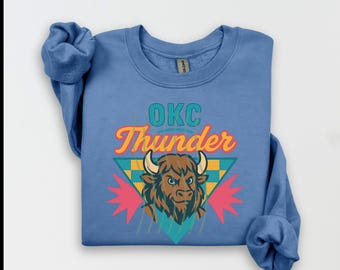 SWEATSHIRT Oklahoma City OKC Thunder Up OKC Rumble