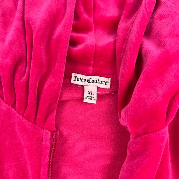 Vintage Y2K Juicy Couture velour zip up hoodie - image 5