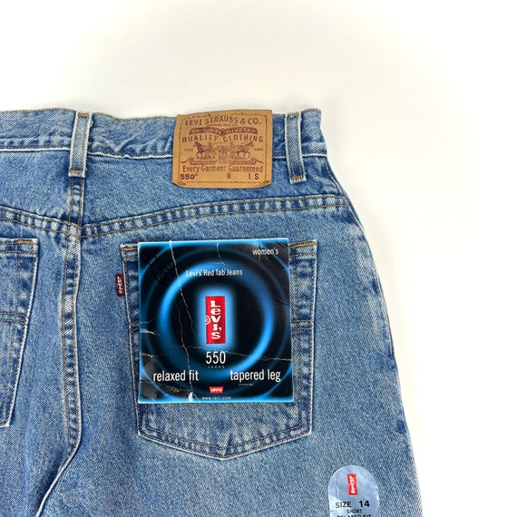 Vintage 1990s NWT Levis 550 Mom Jeans Size 14 - image 2