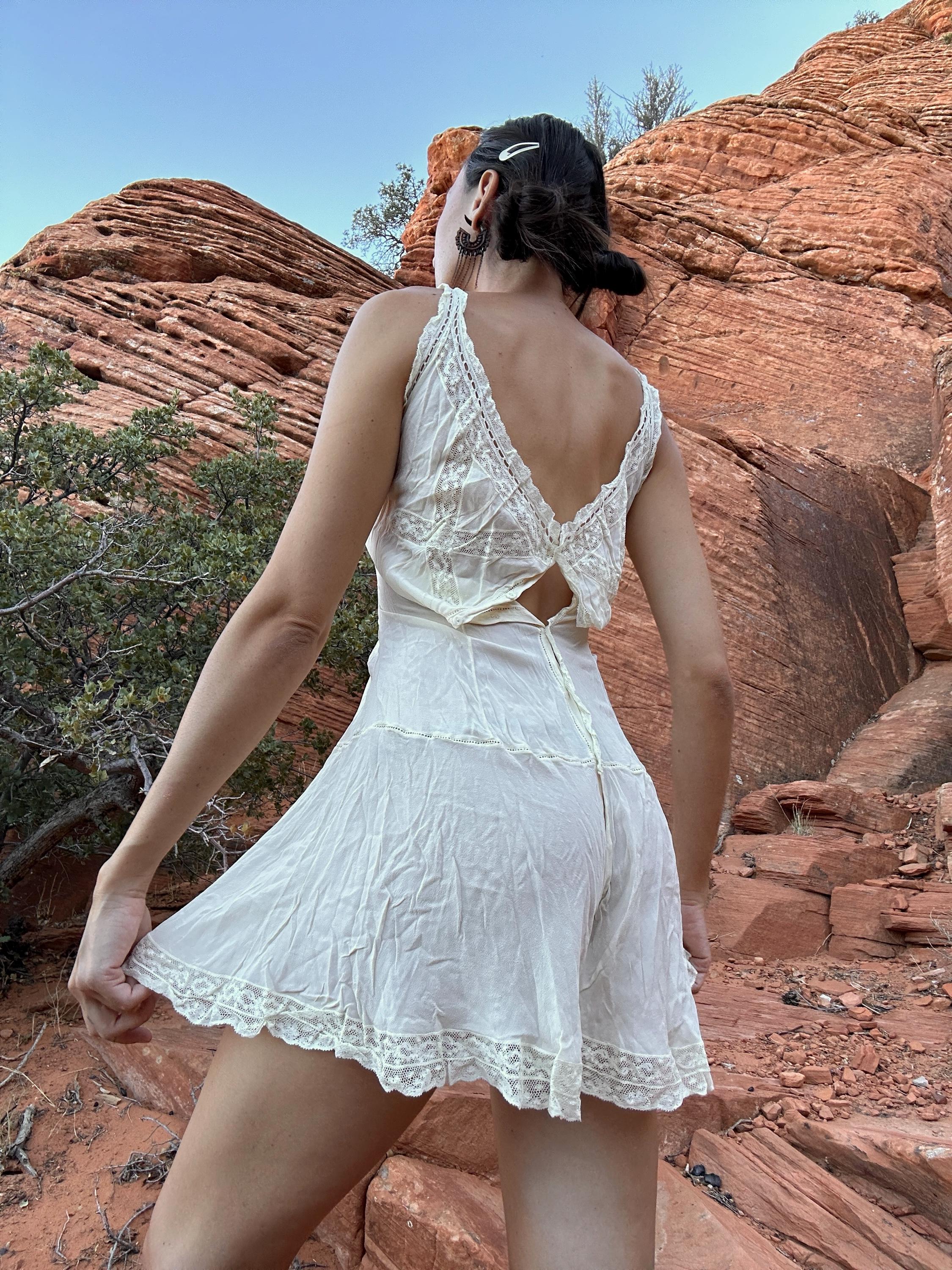 Victorian Lace Teddy / XXS / Victorian lace romper / Victorian underwear / Victorian button up playsuit / Ivory Victorian clothing