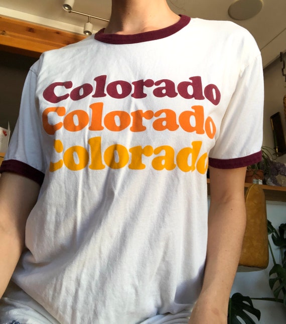 Retro Colorado Tee / Men’s Medium/ Unisex Retro C… - image 1