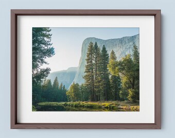 Yosemite Print, National Park Art, California Wall Art, Landscape Photography, 6th Anniversary Gift, Gift for Husband