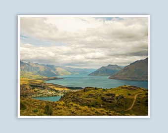 New Zealand Print, New Zealand Landscape, Landscape Photography, Photography Prints, Birthday Gift, Traveler