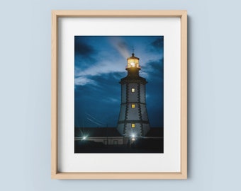 Lighthouse Pictures, Nautical Wall Decor, Coastal Decor, Framed Print, Housewarming Gift, Best Friend Gift