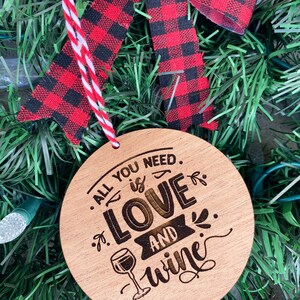 Fun Wine Ornaments and Tags