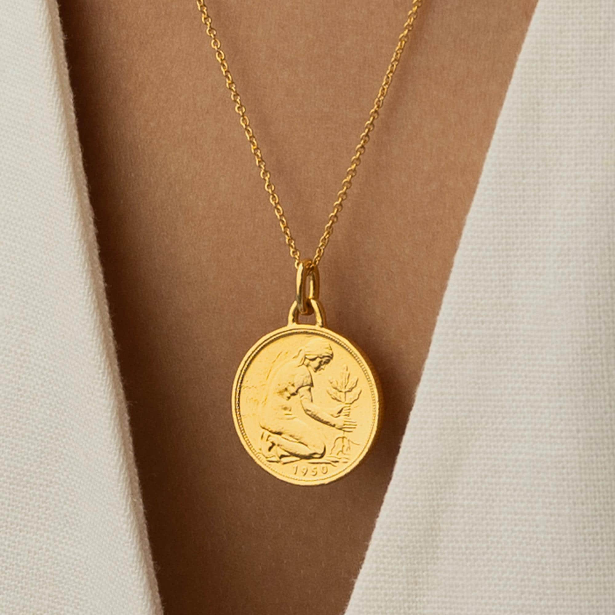 18Kゴールド 18ct GERMANY ペンダント Germany 18k Gold - Etsy