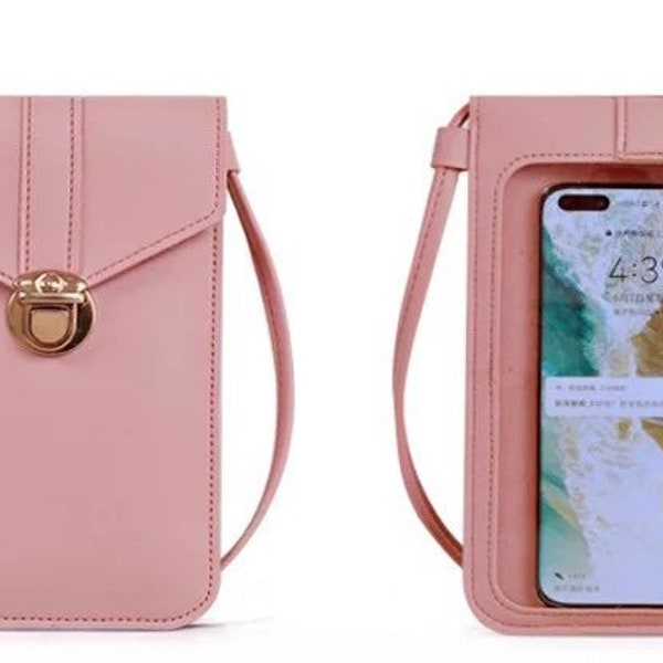 NCO Crossbody Lightweighl  Bag With Touch Screen cell Phone Window