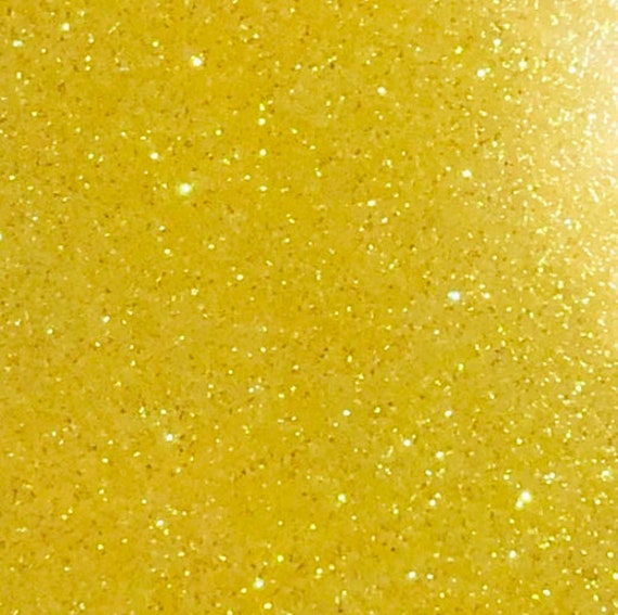12 x 20 Rainbow Yellow Glitter HTV Heat Etsy