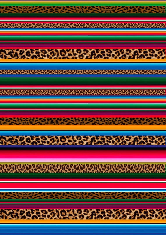 Colorful Animal Print Htv Rainbow Animal Print Vinyl Pattern Etsy