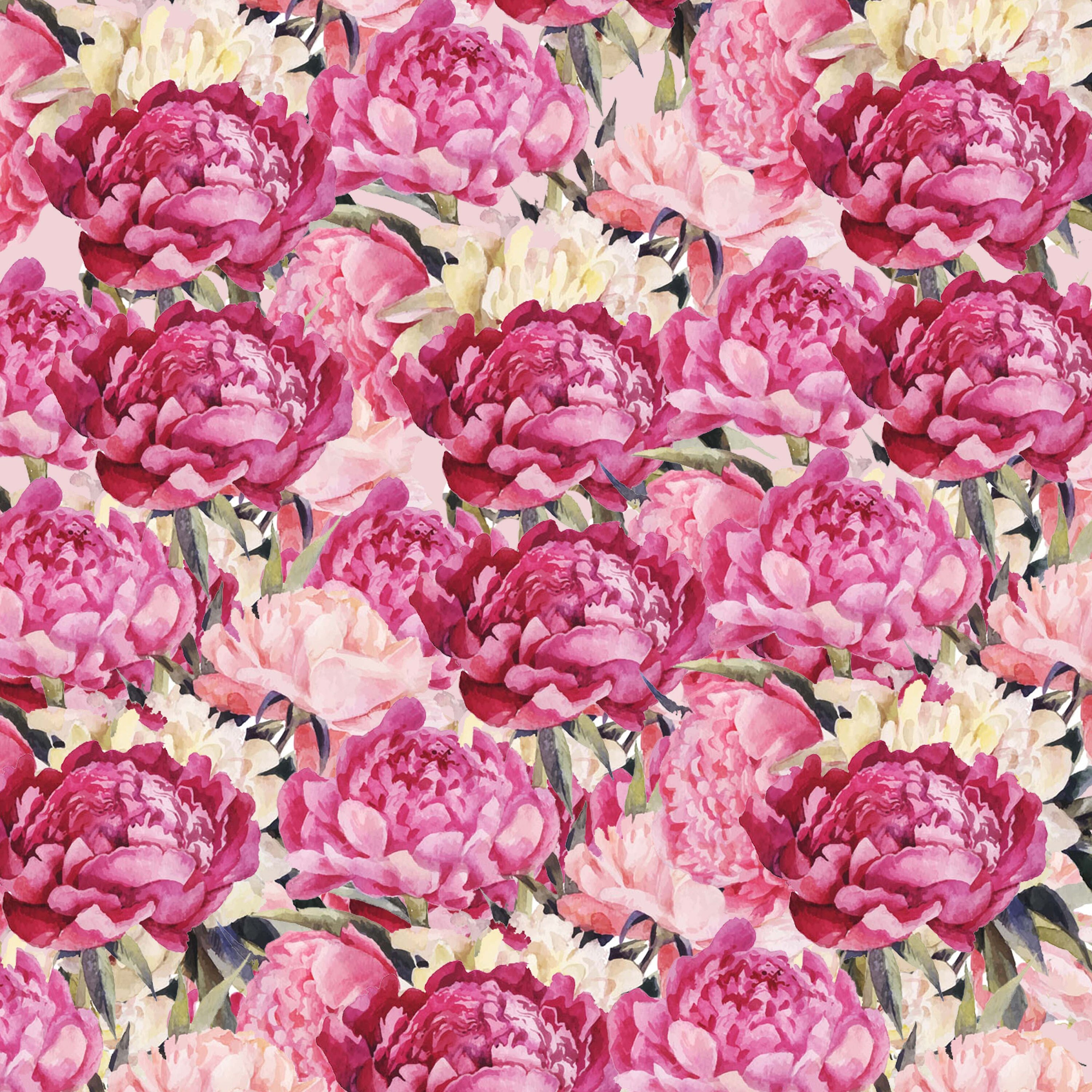 pink chanel flower wrapping paper