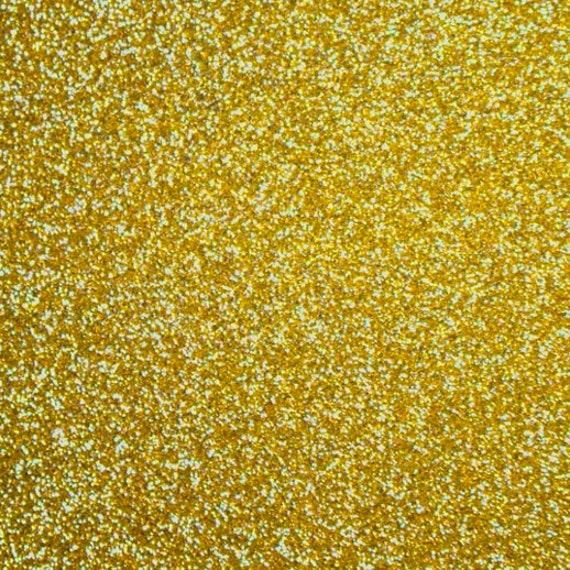 12 X 20 Gold Glitter HTV Heat Transfer Vinyl Sheet Sheets 