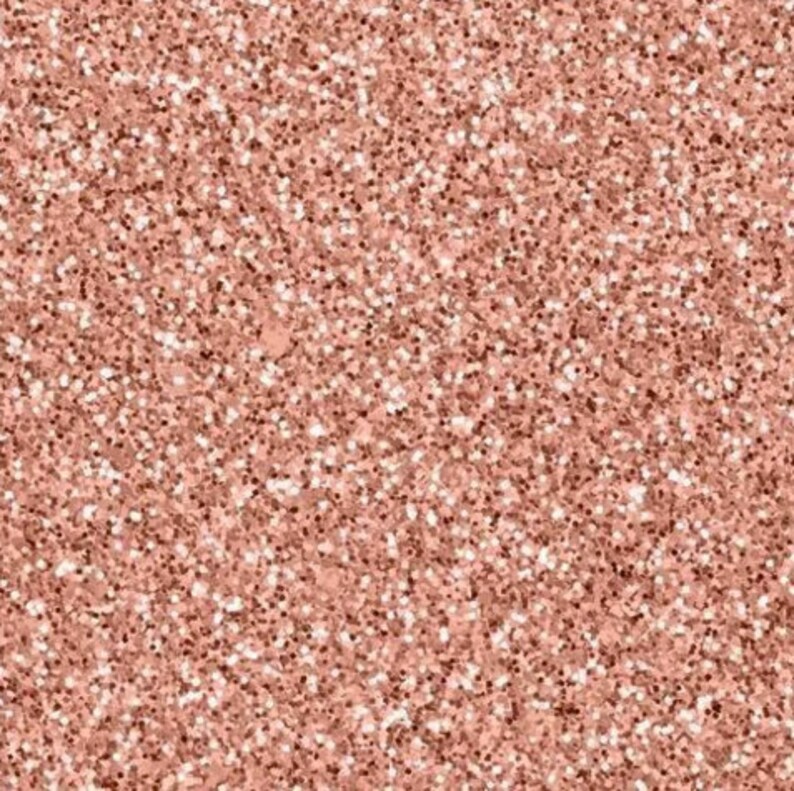 12 X 20 Rose Gold Glitter HTV Heat Transfer Vinyl Sheet Sheets Etsy