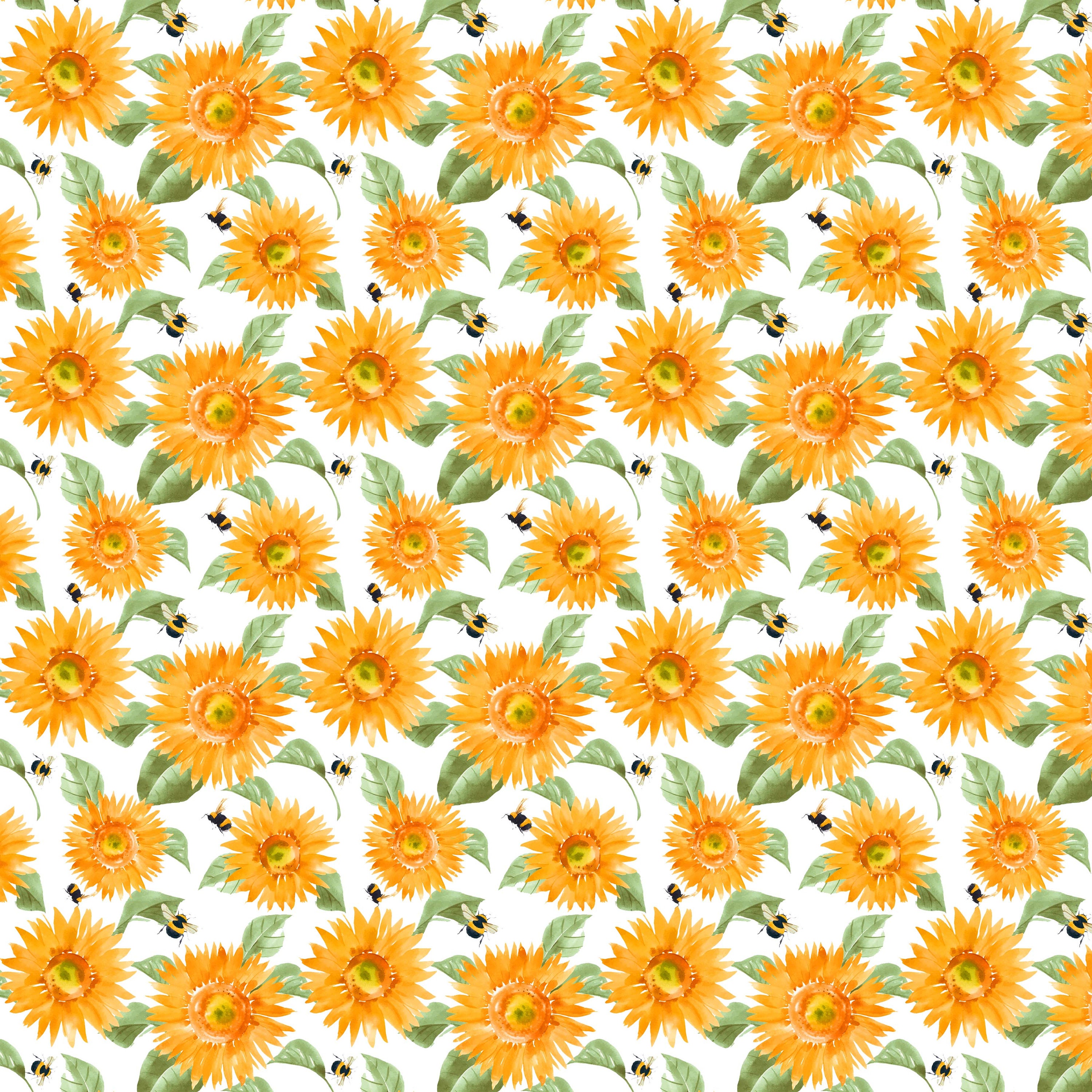 12 X 12 Yellow Flowers Decal Vinyl Wedding Etsy UK