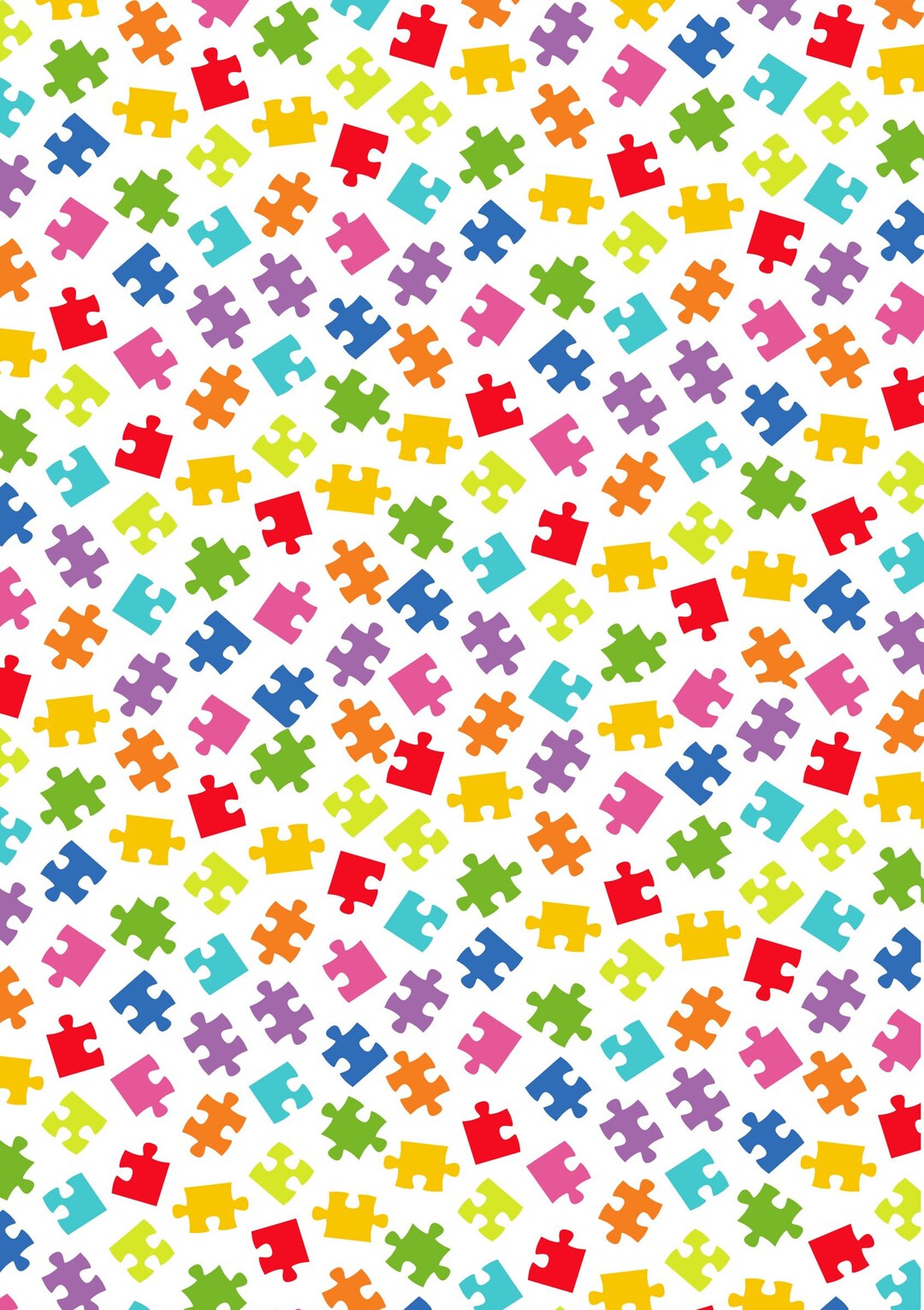 12 X 17 Autism Awareness HTV Puzzle Pieces - Etsy