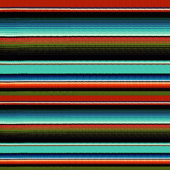 12 X 12 Serape Decal Vinyl Teal Maroon Mexico Zarape Colorful