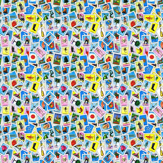 12 X 12 Loteria Cards New Decal Vinyl Mexican - Etsy