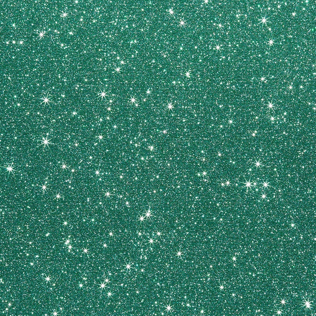 12 X 20 Emerald Green Glitter HTV Heat Transfer Vinyl Sheet Sheets Etsy