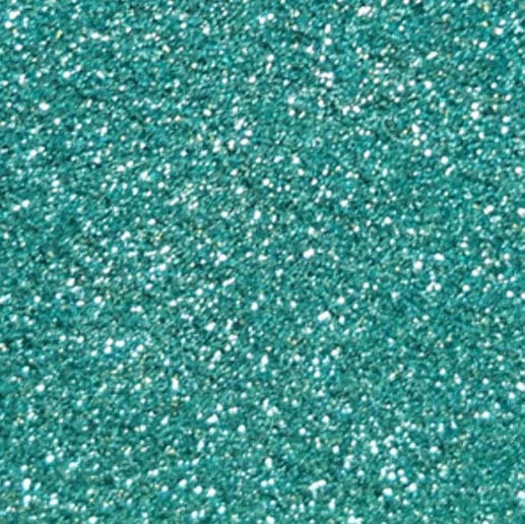 Firefly Craft Glitter Turquoise Blue Heat Transfer Vinyl Sheet, Turquoise  Blue HTV Vinyl, Turquoise Blue Glitter Iron On Vinyl for Cricut and  Silhouette