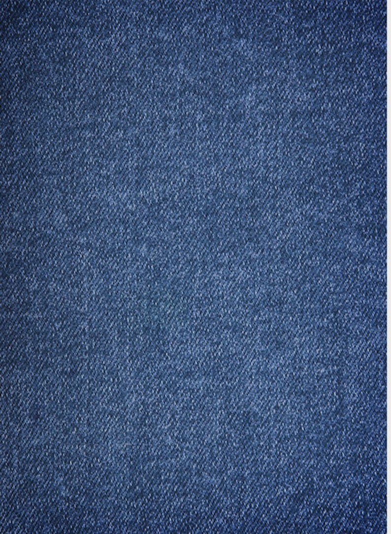 12 X 17 HTV Denim Real Realistic Photo Blue Jean Etsy