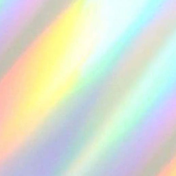 12 X 20 Rainbow White Glitter HTV Heat Transfer Vinyl Sheet Sheets 