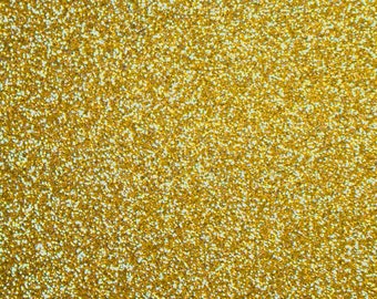 12 X 20 Gold Glitter HTV Heat Transfer Vinyl Sheet Sheets 