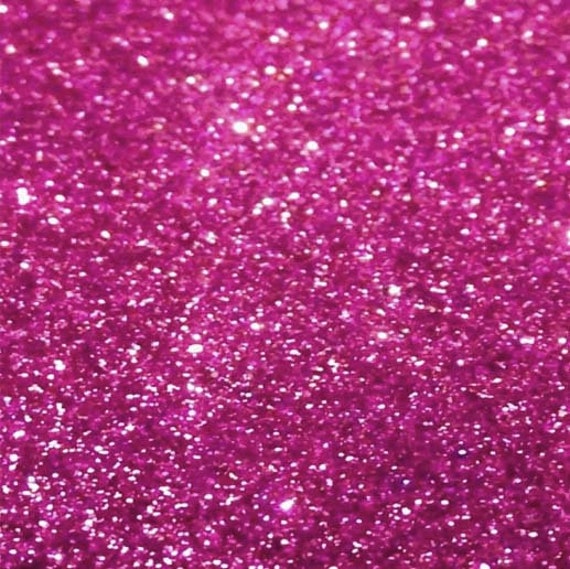 Siser Glitter HTV 12 x 20 Sheet - Hot Pink