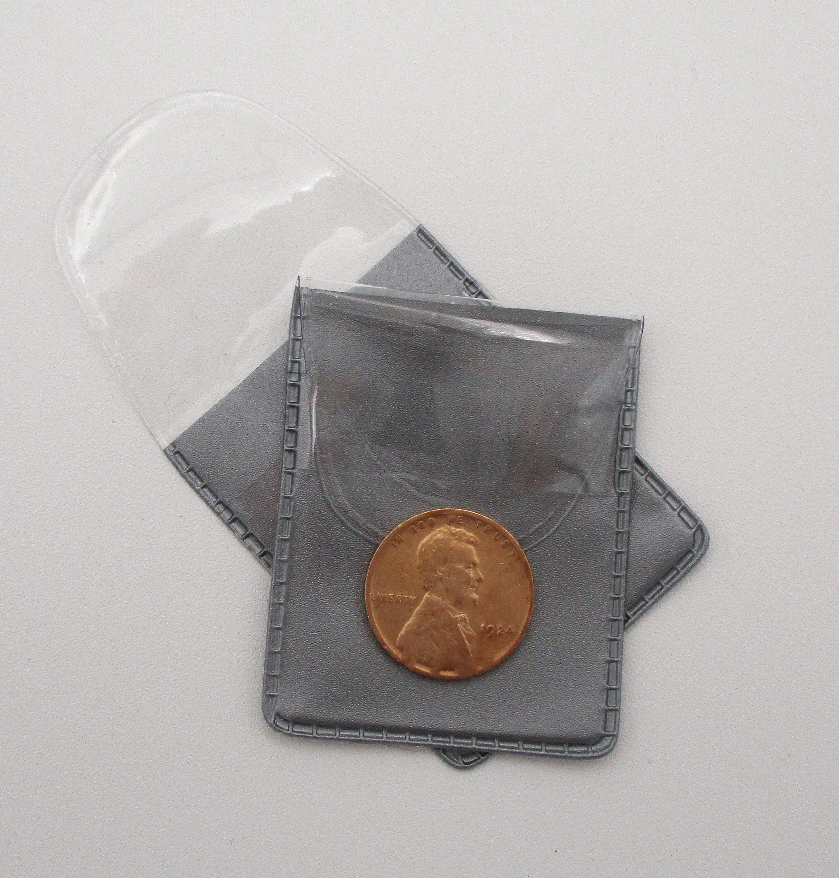 100th Birthday Card With 1924 Birth Year Lucky Lincoln Steel Wheat