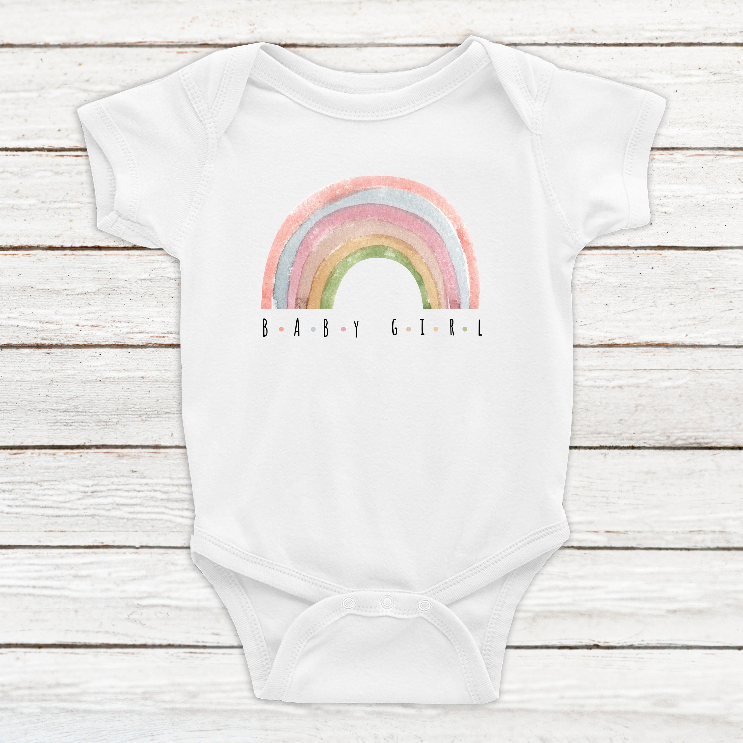 rainbow baby girl outfit