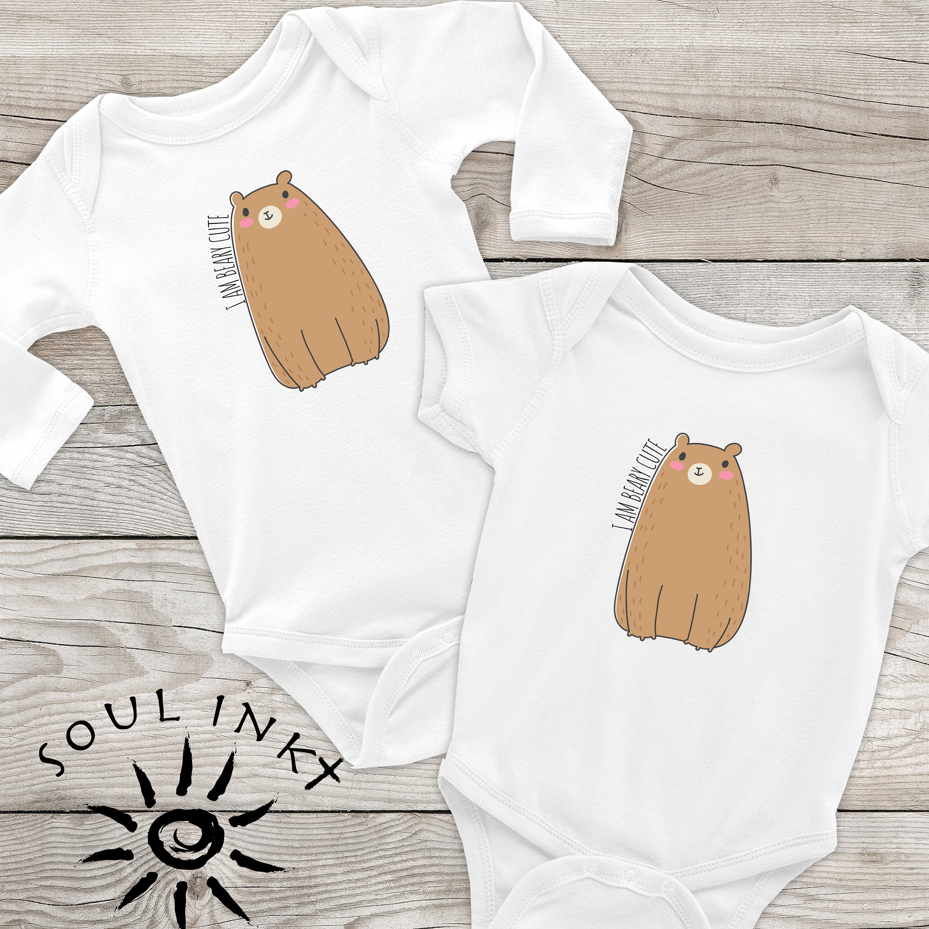 cute baby bear onesie