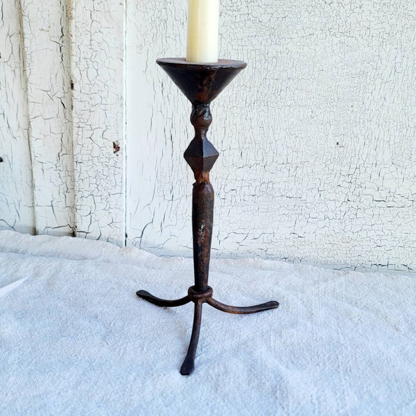 Primitive Candle Holder Etsy