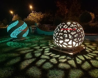 Lamp, garden lighting, new light decoration design, rgb led sphere 160cm