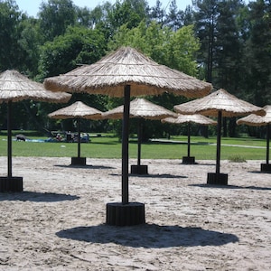 Hawaiian umbrella, garden umbrella, beach umbrella, tropical umbrella 240cm