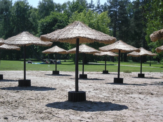 Hawaiian umbrella , garden umbrella, beach umbrella,tropical umbrella  240cm