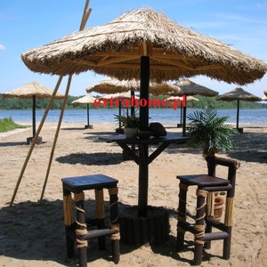 Sombrilla de jardín, sombrilla de playa, sombrilla tropical, sombrillas hawaianas