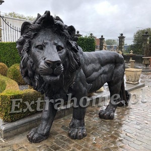 Lion replica &quot;The South Bank Lion&quot; 365cm bronze sculpture - Unique.