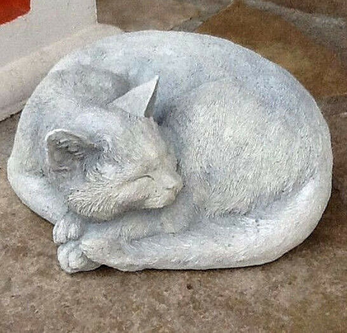 Cat Statue Cat Decor Cat Statues Concrete Cat Stone Etsy
