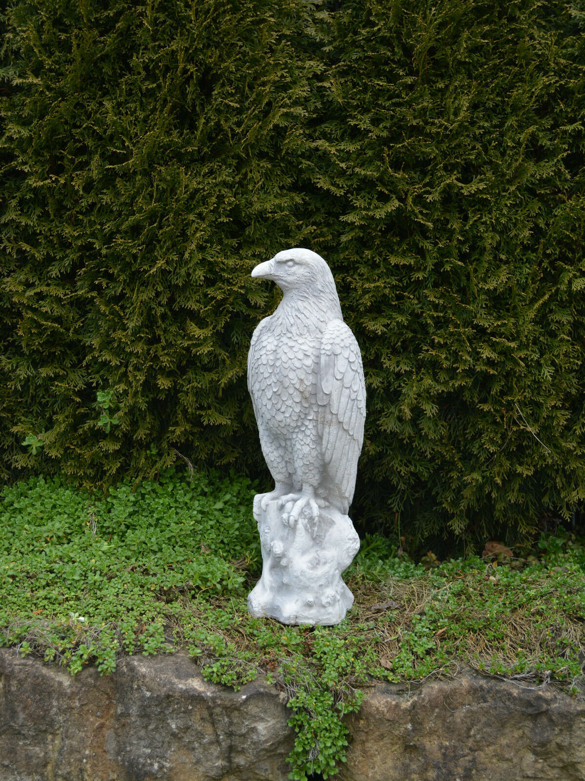 Eagle Statue Concrete Eagle Garden Eagle Bird Eagle Garden Etsy